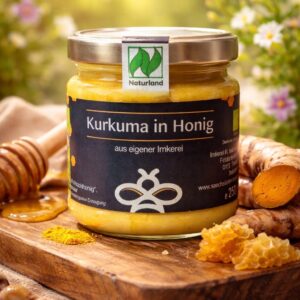 Kurkuma in Honig