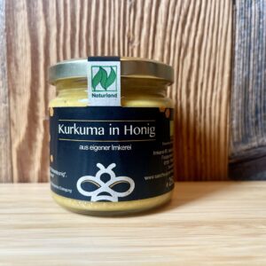 Kurkuma in Honig