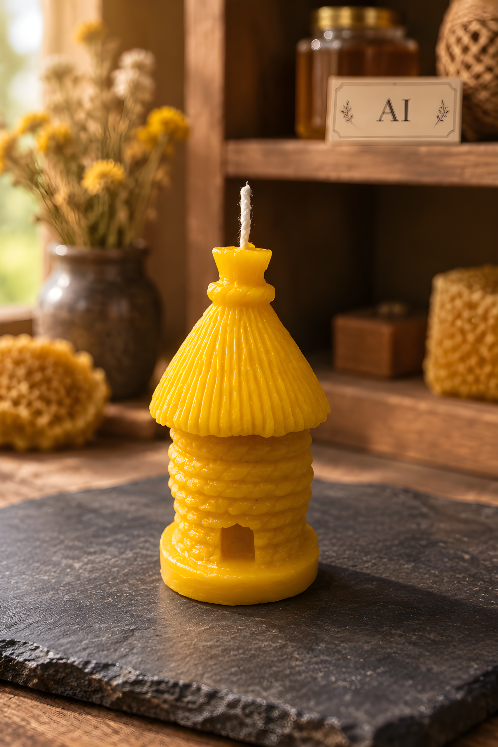 Bienenwachskerze Bienenhaus