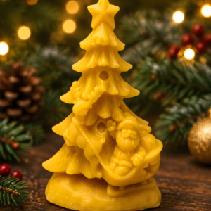 Weihnachtsbaum mit Schlitten